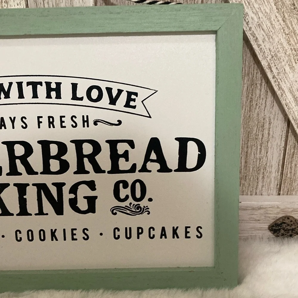 Target BP 2019 Christmas Gingerbread Baking Sign